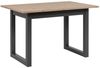 Finori Denver 80B Auszugstisch, Dekor Artisan Oak / anthrazit | Auszugstisch für Esszimmer | Maß: B x H x T ca. 120-160 x 75 x 80 cm | Zeitlos & Praktischer Auszugstisch - ausziehbar von 120 cm auf 160 cm (1 Einlegeplatte á 40 cm) Bild 5
