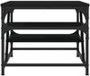 vidaXL Couchtisch Schwarz 100x49x40 cm Holzwerkstoff 835344 Bild 5