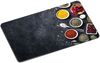 KESPER 36362 Glas-Schneideplatte 29,5 x 19 cm Motiv SPICES Bild 1