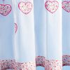 Gardinenset Voile mit Stangendurchzug Serie: Satin, Auswahl: bunt - Blumen 5-teilig Bild 5
