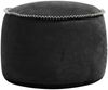 RETROit Dunes Sitzsack Sparset – Sessel mit Hocker aus Naturleder Anthrazite Bild 5