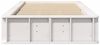 vidaXL Bettrahmen Weiß 90 x 190 cm Massives Kiefernholz 3385740 Bild 5