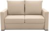 Gartenlounge Set 1 Bozhitsa 170x104x105 mit Outdoorbezug in beige Bild 2