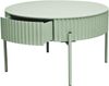 Couchtisch Rill mit Schublade 36xØ60 cm Mintgrün [en. casa] Bild 4
