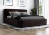 Polsterbett LUMO 120x200 ohne Matratze mit Bettkasten und Lattenrost. Farbe: Espresso 6 Bild 2