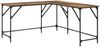 vidaXL Schreibtisch Altholz 149 x 149 x 75 cm Holzwerkstoff 882862 Bild 2