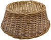 Spetebo Weihnachtsbaumdecke Rattan Weihnachtsbaumrock aus Weide 60 cm - bronze (1-tlg), Abdeckung für den Christbaum Ständer Bild 5