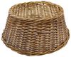 Spetebo Weihnachtsbaumdecke Rattan Weihnachtsbaumrock aus Weide 60 cm - bronze (1-tlg), Abdeckung für den Christbaum Ständer Bild 4