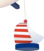 Bunte Deckenleuchte fürs Kinderzimmer, bruchsichere Deckenschale SEGELBOOTE Bild 2