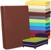 Traumschlaf Flausch Biber Topper Spannbettlaken|180x200 cm - 200x200 cm| tanne Bild 2