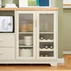 SoBuy FSB81-MI Sideboard, MDF, Lackiert, Cremeweiß, 120 x 90 x 40 cm Bild 4
