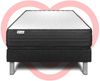 Matratzenset VITALPOWER 90 x 200 cm Bettrahmen Kit schwarz Bild 2