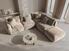Micadoni Modulares Ecksofa Chris 4-Sitzer Rechts Samt Ecru Bild 5