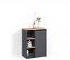 Livinity® Wäscheschrank Paolina, Anthrazit/Goldkraft Eiche, 68 x 88.2 cm, mit offenen Rega. (1-St) Bild 4