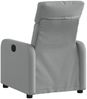 vidaXL Relaxsessel Hellgrau Stoff 374165 Bild 3