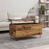 vidaXL Couchtisch Altholz 90 x 44.5 x 45 cm Holzwerkstoff 879615 Bild 4