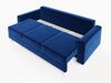 Sofa 3-Sitzer CARDE mit Schlaffunktion Blau Bild 5