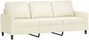 vidaXL 3-Sitzer-Sofa Creme 180 cm Samt 359217 Bild 2