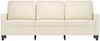vidaXL 3-Sitzer-Sofa Creme 180 cm Samt 359217 Bild 3