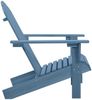 vidaXL Adirondack-Gartenstuhl Massivholz Tanne Blau 315875 Bild 3