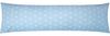 Heubergshop Seitenschläferkissenbezug, (1 Stück), 40x145cm Sterne Muster Weiß Hellblau 100% Baumwolle (376/2-Blau) Bild 3