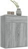 Sideboard Grau Sonoma 60 x 30 x 75 cm Holzwerkstoff [815376] Bild 4