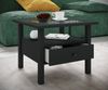 VCM Beistelltisch & Couchtisch Lingis 919158 Schwarz H. 42 x B. 54 x T. 54 cm Bild 3