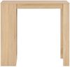 vidaXL Bartisch mit Regal Eichenbraun 110x50x103 cm 280213 Bild 2