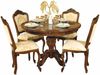 Casa Padrino Luxus Barock Esstisch Dunkelbraun 120-160 cm - Barock Esszimmer Möbel Bild 2