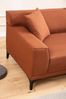 Ecksofa, 'Petra', 77 x 145 x 250, Orange Bild 5