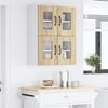 vidaXL Geschirrspülerfront Kalmar 2 pcs Sonoma-Eiche 60 x 31 x 40 cm 884619 Bild 4