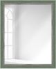 WANDStyle Wandspiegel H640 aus Massivholz in Grün 76 x 106 cm im Stil Shabby-Chic Bild 2