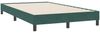 vidaXL Bettgestell ohne Matratze Dunkelgrün 120x220 cm Samt 4101400 Bild 2