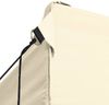 vidaXL Profi-Partyzelt Faltbar mit 4 Seitenwänden 3×4m Stahl Creme 48894 Bild 5