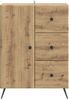 vidaXL Sideboard Artisan-Eiche 66 x 34,5 x 90 cm Holzwerkstoff 895554 Bild 4
