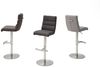 Barstuhl Giulia II - Feingewebe Braun - Edelstahl Bild 4