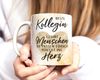 SpecialMe Tasse Kaffee-Tasse Beste Kollegin Herz Geschenkidee Arbeitskollegin, Keramik Bild 4