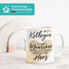 SpecialMe Tasse Kaffee-Tasse Beste Kollegin Herz Geschenkidee Arbeitskollegin, Keramik Bild 3