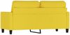 vidaXL 2-Sitzer-Sofa Hellgelb 140 cm Stoff 359168 Bild 5