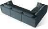 Micadoni Ecksofa Chris 4-Sitzer Links Samt Pastellblau Bild 3