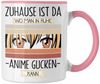 Trendation Tasse Anime Tasse Geschenk Geschenkidee Lustiger Spruch Zuhause Ist Da Wo Ma Bild 1