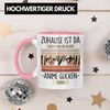 Trendation Tasse Anime Tasse Geschenk Geschenkidee Lustiger Spruch Zuhause Ist Da Wo Ma Bild 3