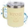 Disney Winnie Puuh Thermobecher Disney Winnie Puuh Thermobecher mit Griff, Edelstahl, 400 ml Bild 2