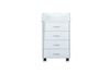 Rollcontainer >Pronti< (BxHxT: 40x65x36 cm) in weiß - 40x65x36 (BxHxT) Bild 3