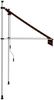 vidaXL Einziehbare Markise Handbetrieben 150 cm Orange und Braun 145835 Bild 5