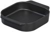Enders® Gussschalen-Set M, 2er-Set, massives emailliertes Gusseisen, seitliche Tragegriffe, gleichmäßige Hitzeverteilung und Speicherung 2X B20,5 x T17 x H4,5 cm #7936, Schwarz Bild 1