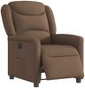 vidaXL Relaxsessel Elektrisch Braun Stoff 3303178 Bild 3