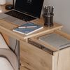 Kommode mit Schreibtischfunktion Varino Goldkraft Eiche 80x75.5 cm ausziehbar Vicco Bild 4