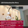 Paulmann No. 94299 Einbauleuchte Nova mini starr IP44 3x4W 2.700K Weiß matt 230V Bild 3