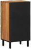 vidaXL Sideboard mit Schubladen Braun 40 x 33 x 75 cm Massivholz Mango 4017779 Bild 5